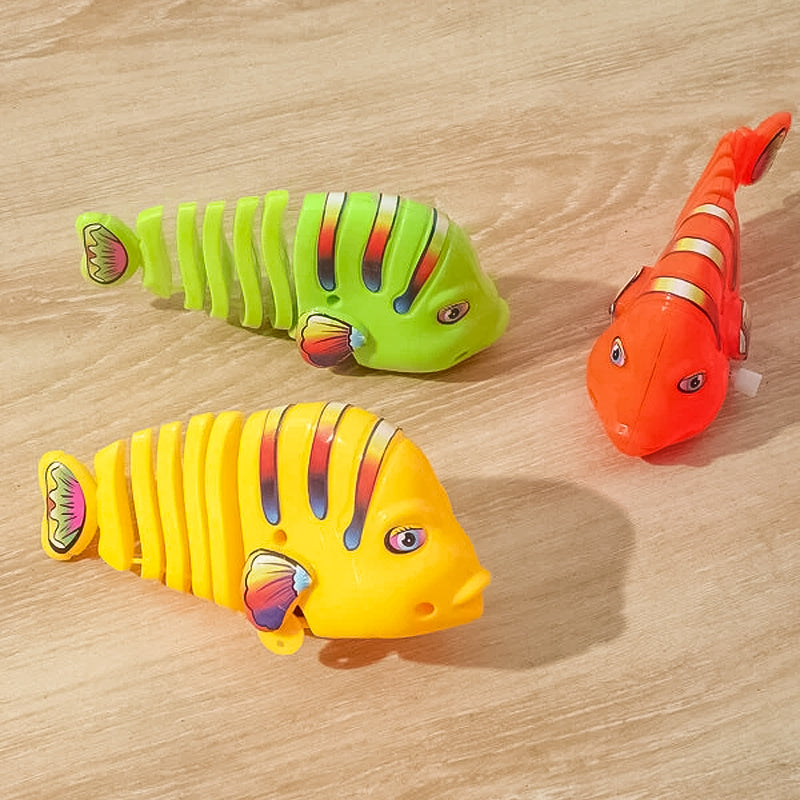 Colorful Swinging Fish Baby Toy