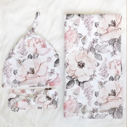 Cozy Baby Swaddle Blanket with Cap - Fesara