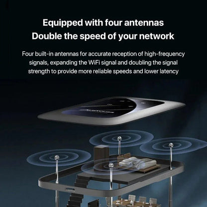 Compact WiFi Signal Booster for Strong Internet Everywhere
