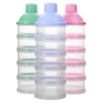 Portable Snack Container with 5 Sections