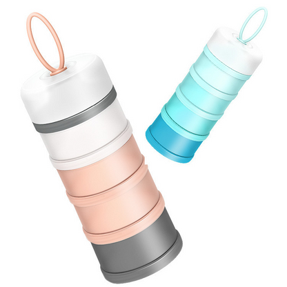 Baby Food Dispenser - Compact Travel Storage Container