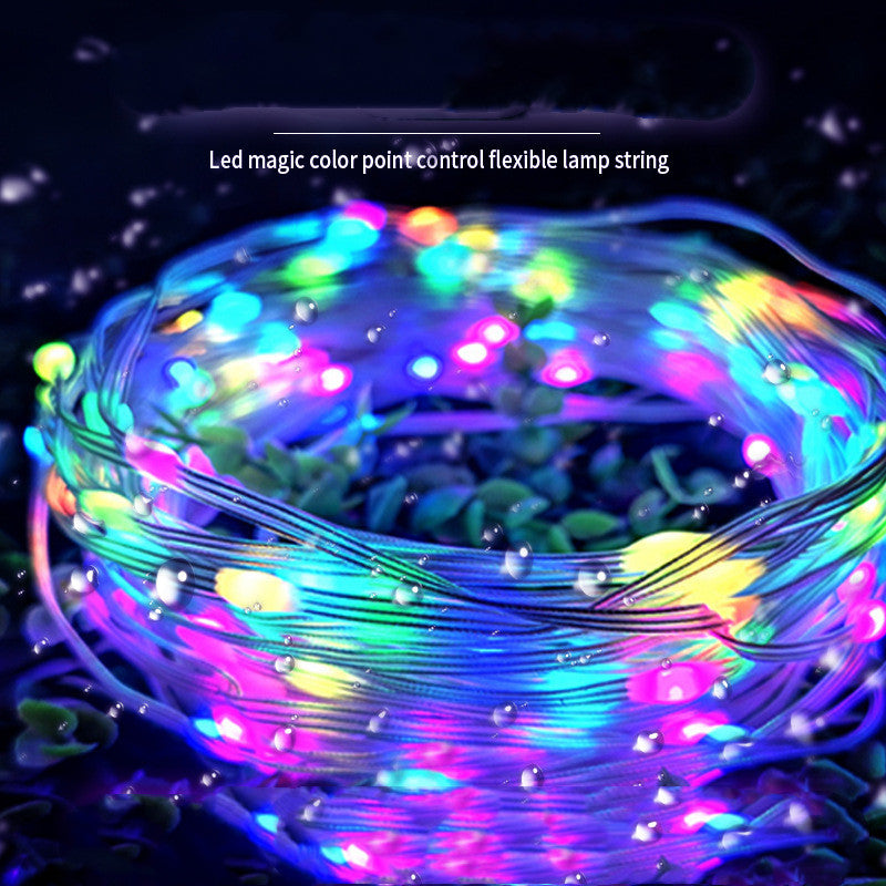 Colorful 5M LED Bluetooth Sound Lamp - Fesara