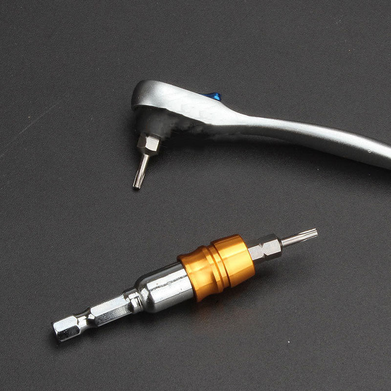 Compact Mixed Screwdriver Set with Phillips and Flathead
