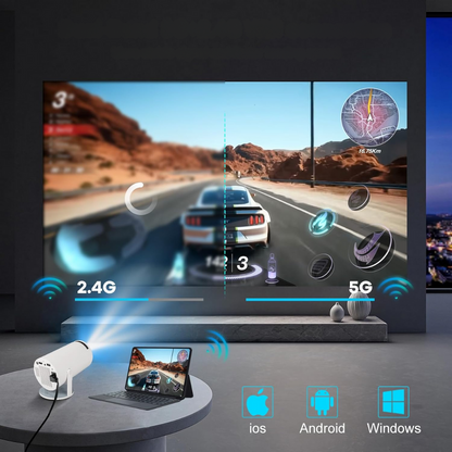 High-Definition 4K Home Theater Projector