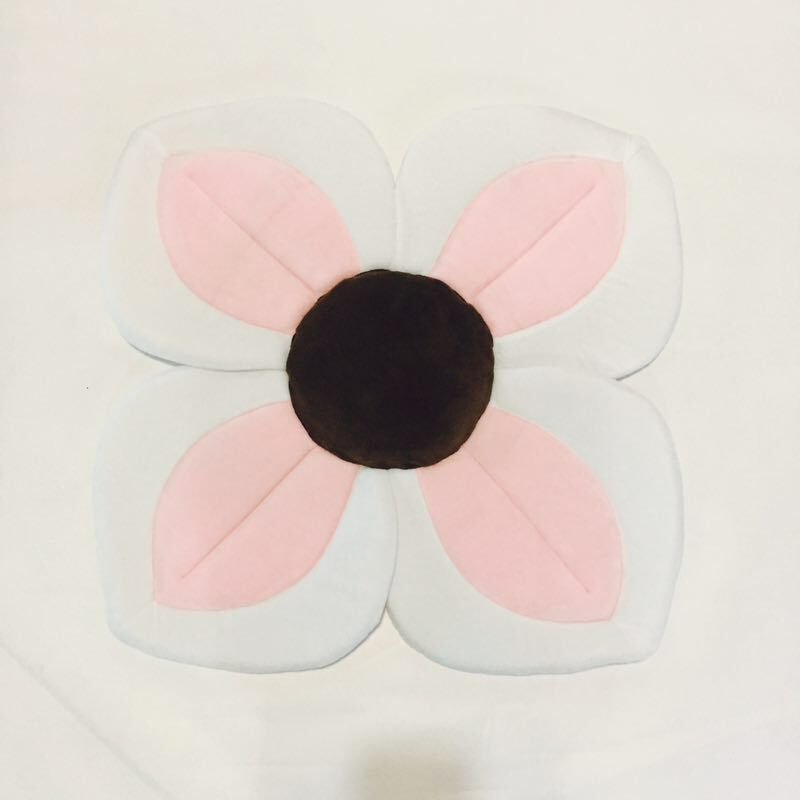 Soft Floral Baby Bath Support Mat