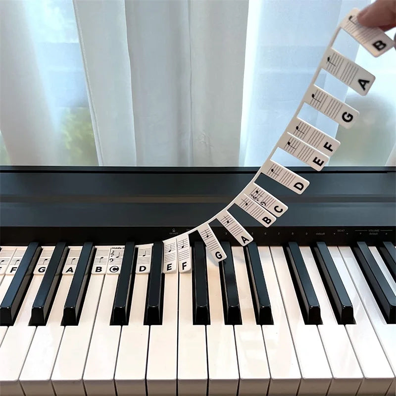 Reusable Piano Key Sticker Notes - Fesara