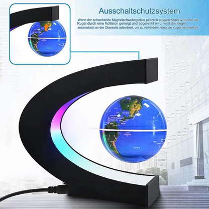Modern LED Floating Globe Light Lamp
