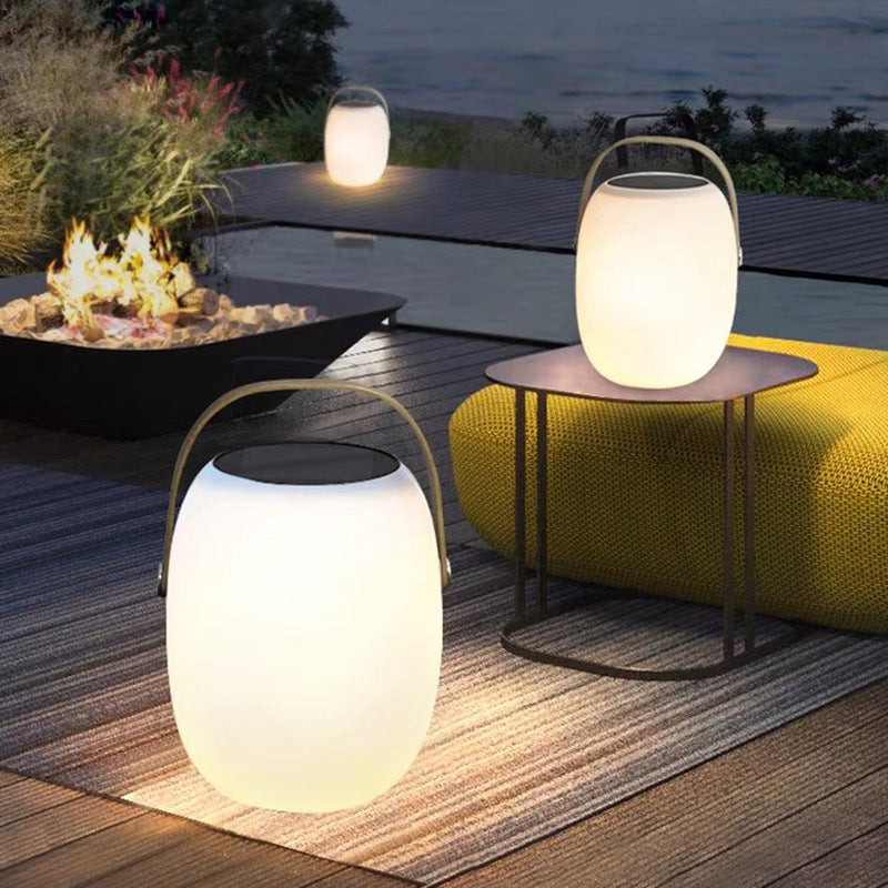 Compact Waterproof Solar Powered Outdoor Lantern