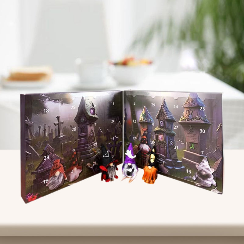 Fun Holiday Countdown Gnome Calendar