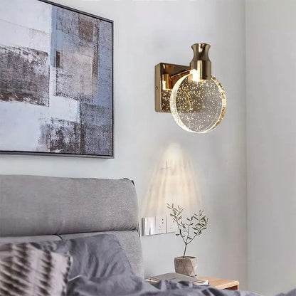 Luxury Golden Wall Light for Ambient Rooms