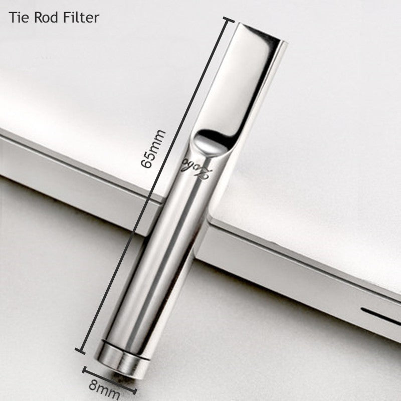 Compact Reusable Metal Cigarette Filter Box - Fesara
