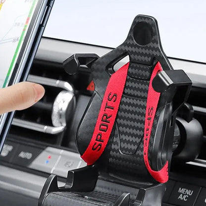Car Phone Mount Racing Seat Belt Holder