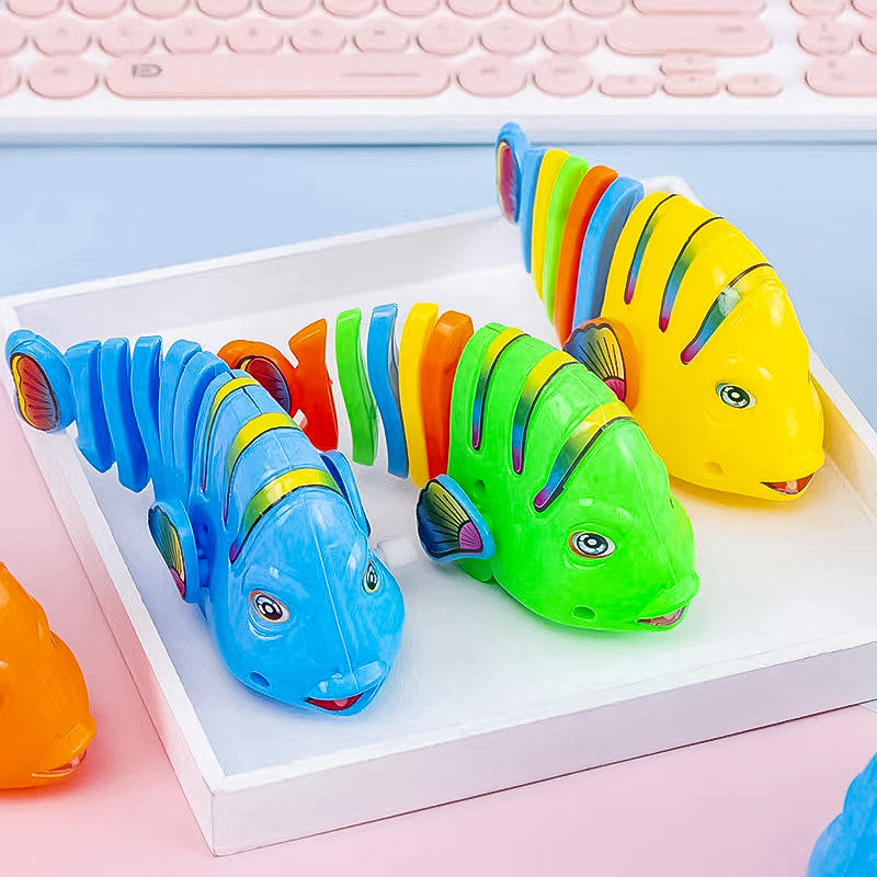 Colorful Swinging Fish Baby Toy