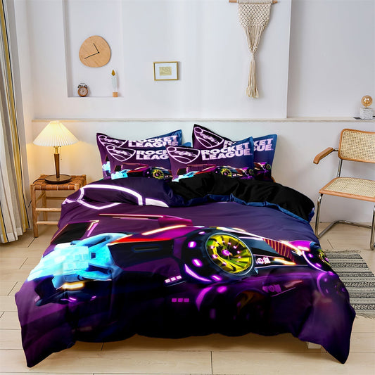 Fast Car Racing Bed Set - Fesara