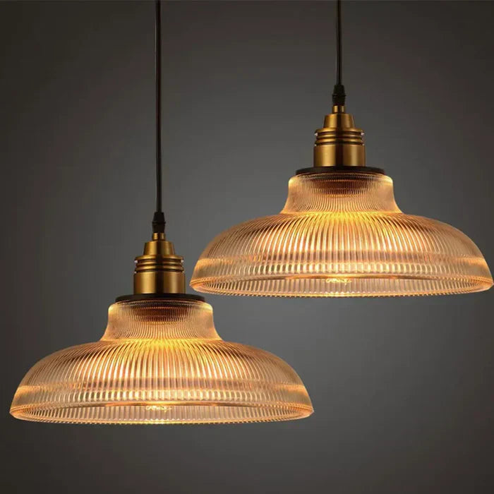 Elegant Glass Pendant Light Fixture - Fesara