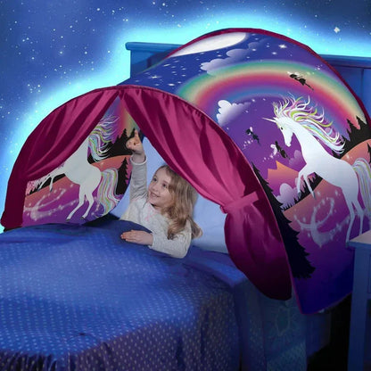 Fun Kids Play Tent Bed Canopy - Fesara
