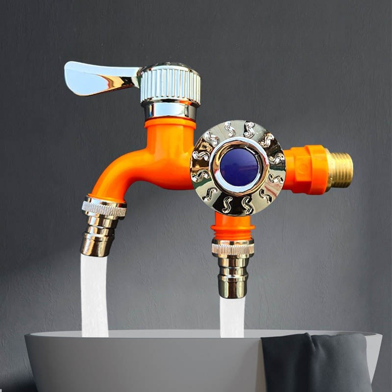 Insulated Freeze Proof Outdoor Faucet with Dual Valve Protection - Fesara