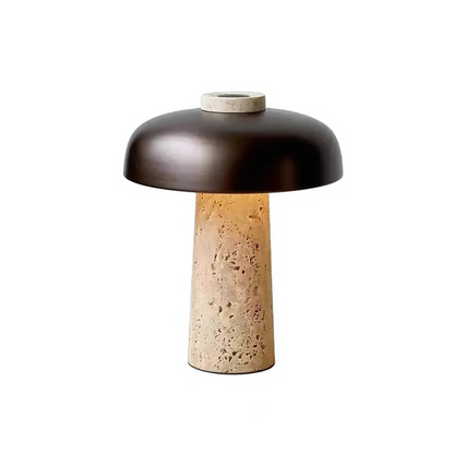 Elegant Stone LED Desk Lamp