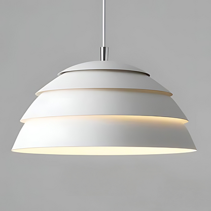 Simple Round Hanging Light Fixture - Fesara
