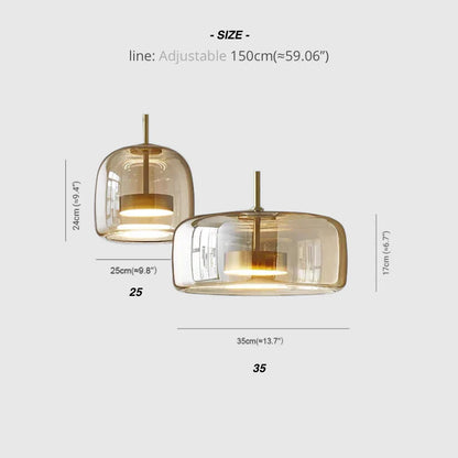 Simple Adjustable Pendant Ceiling Light