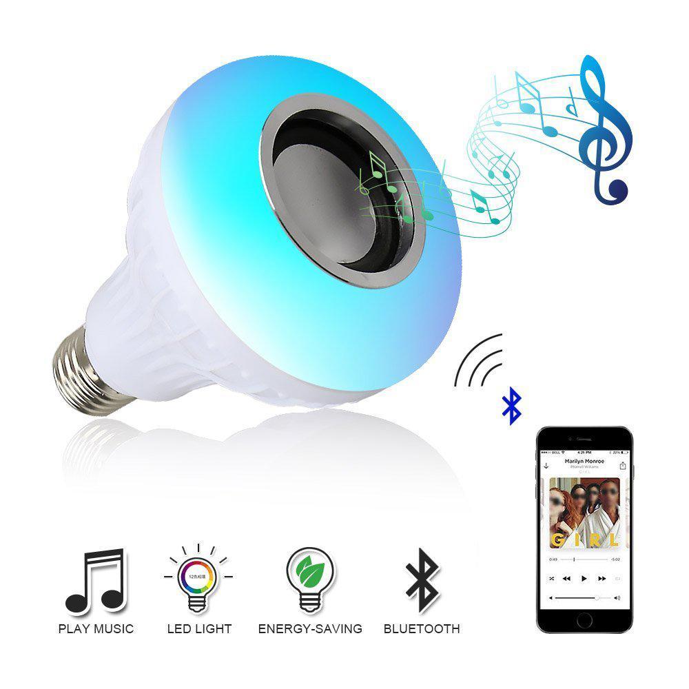 Smart LED Bulb with Bluetooth Speaker