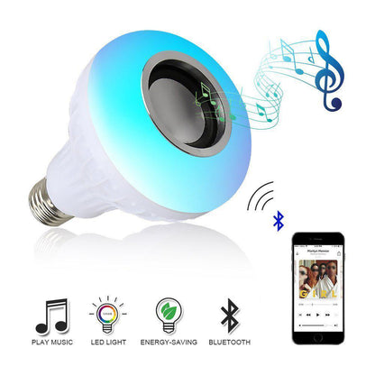 Smart LED Bulb with Bluetooth Speaker