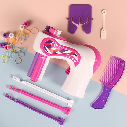 Easy Kids Hair Braider Kit with Beads & Accessories