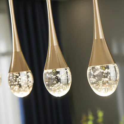 Stylish Glass Pendant Light with Soft Warm Glow - Fesara