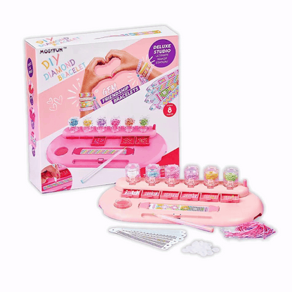 Kids DIY Glitter Diamond Bracelet Kit