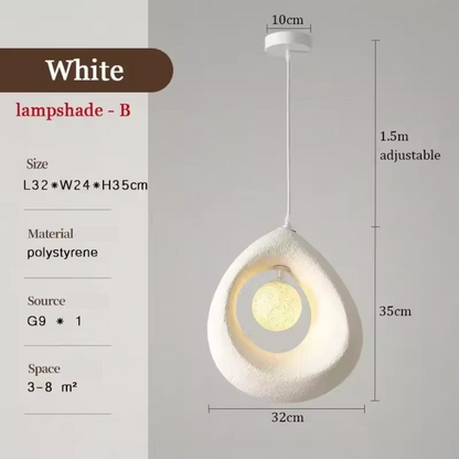 Simple Asian Style Hanging Lamp