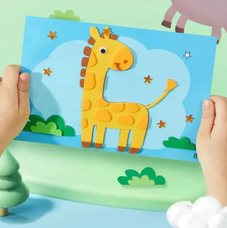Fun 3D Sticker Playset for Kids