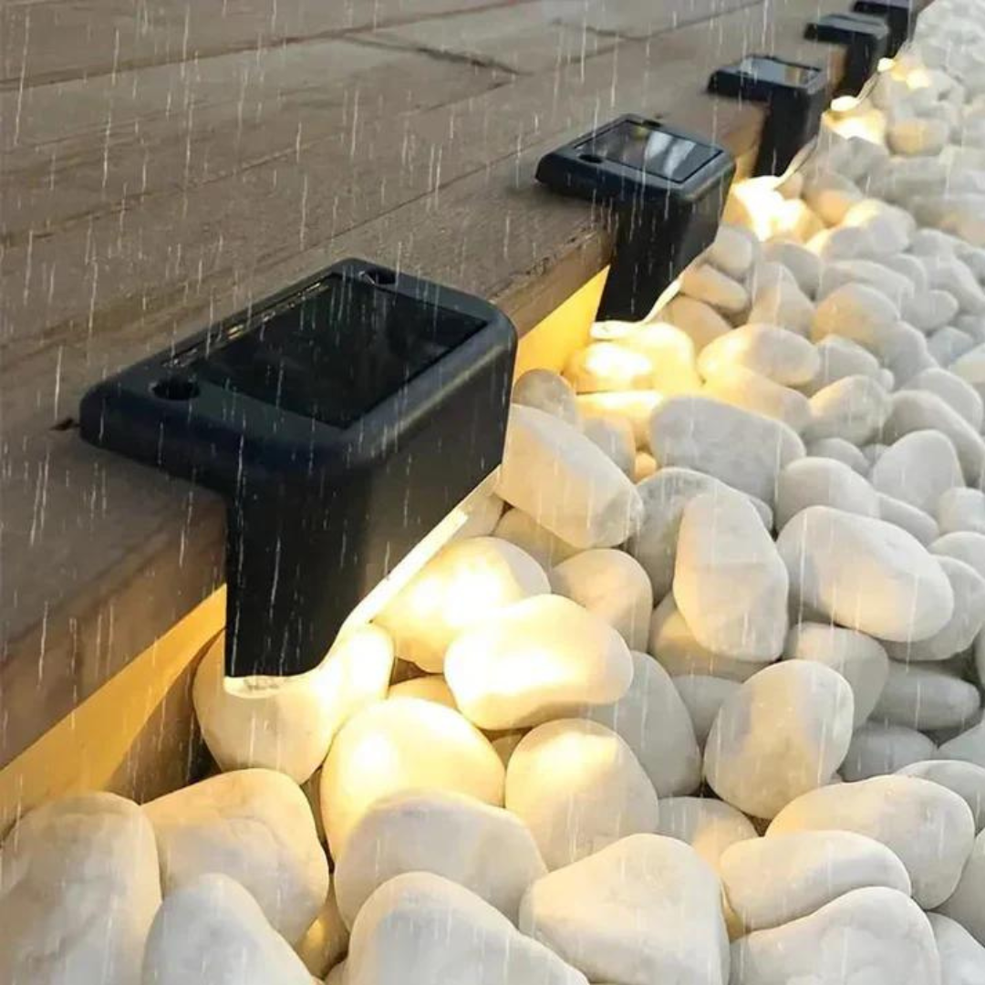 Solar Lights Outdoor - Weatherproof LED Wall Lamp for Driveways & Pathways-5