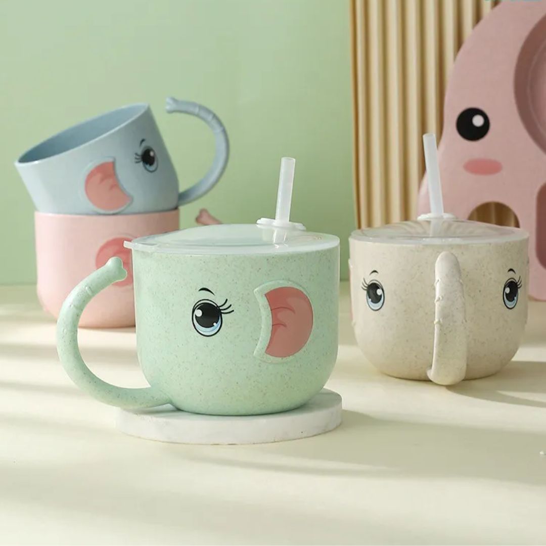 Kids Sippy Cup with Straw