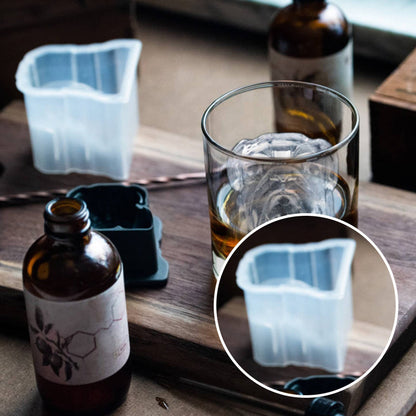 Fun Bulldog Silicone Ice Cube Tray