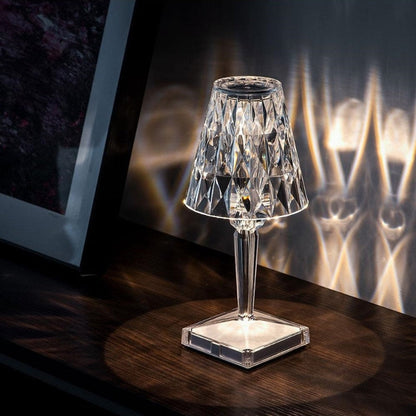 Luxury Glass Touch Table Lamp - Fesara