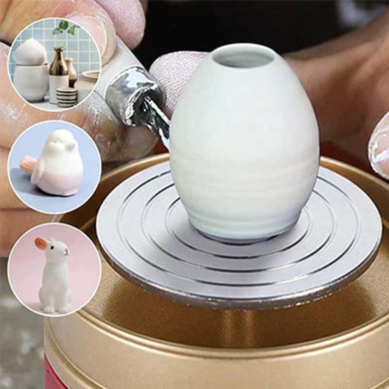 Fun Kids Clay Pottery Wheel Kit for Creative Play