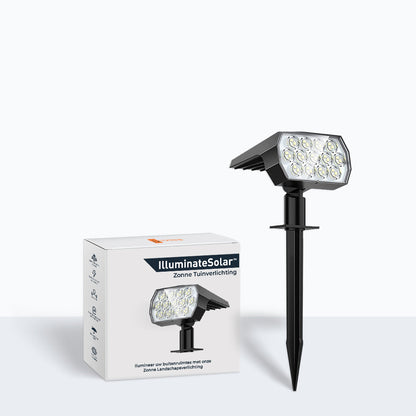 Bright Solar Powered Garden Light with LED