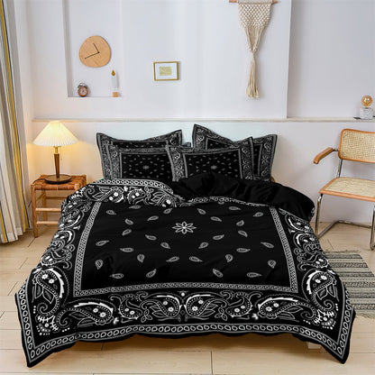 Colorful Floral Pattern Bedding Set - Fesara