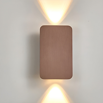 Simple Glass LED Wall Light 2-Pack - Fesara