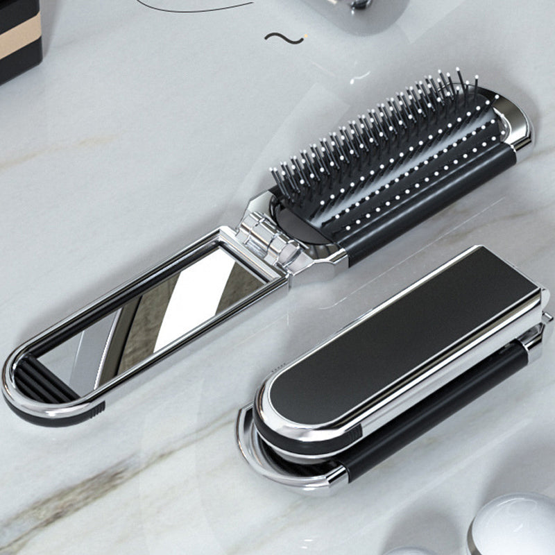 Portable Travel Mirror Brush Compact Folding Design - Fesara
