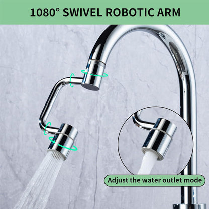 Adjustable Faucet Spray Nozzle Extender