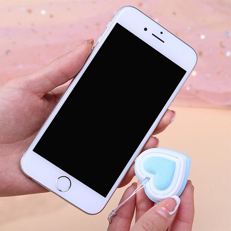 Sweet Heart Shaped Phone Screen Cleaner