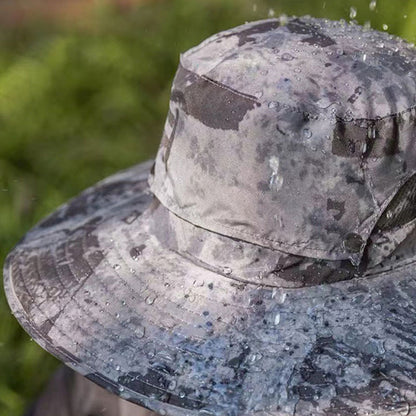 Waterproof Rechargeable Outdoor Fishing Cap Fan