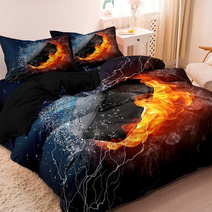 Winter Sports Theme Bedding Set