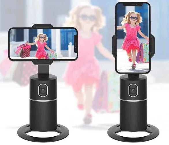 Intelligent 360° Phone Mount with Auto Tracking Stabilizer