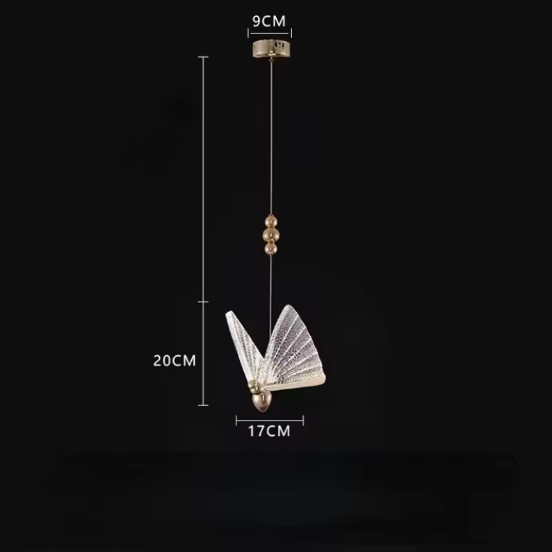 Stylish Butterfly LED Hanging Light Fixture