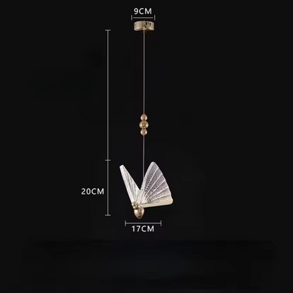 Stylish Butterfly LED Hanging Light Fixture