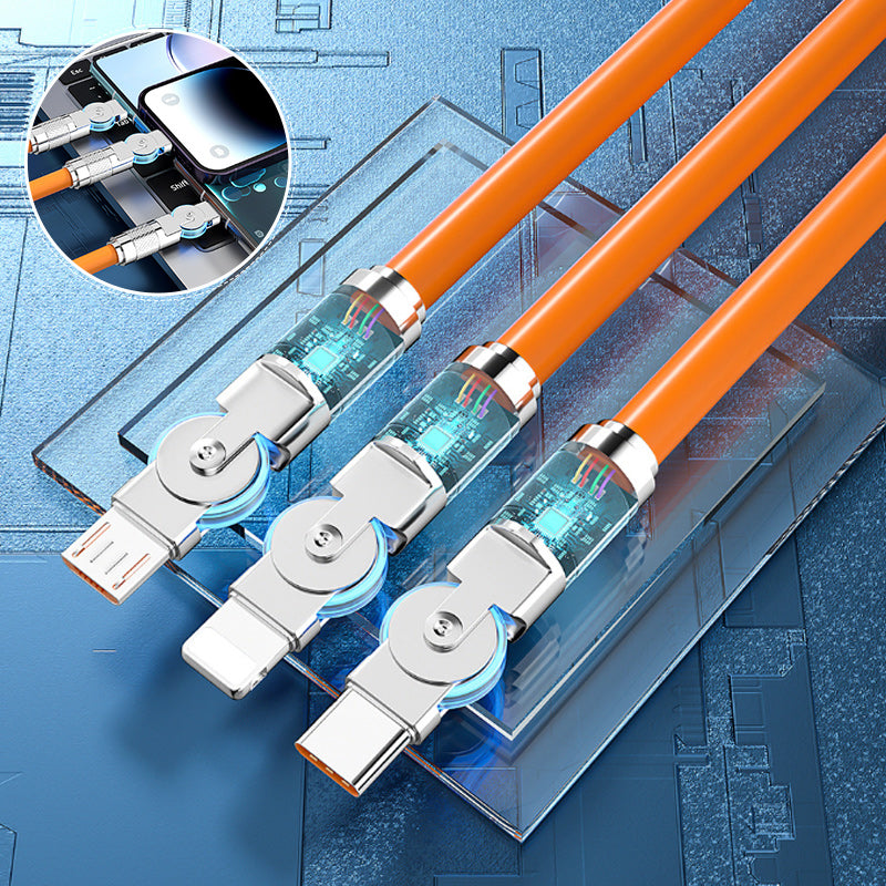 Flexible 360 Rotating Elbow USB Cable