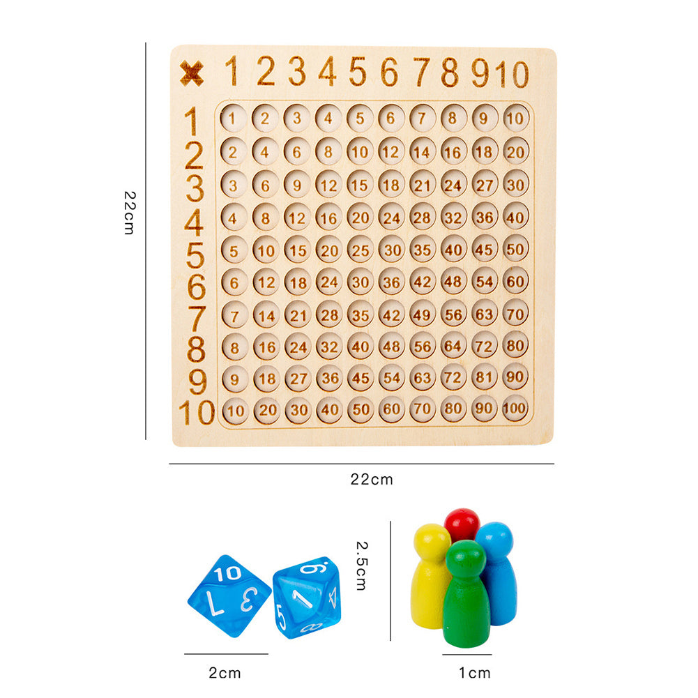Fun Math Learning Board Game