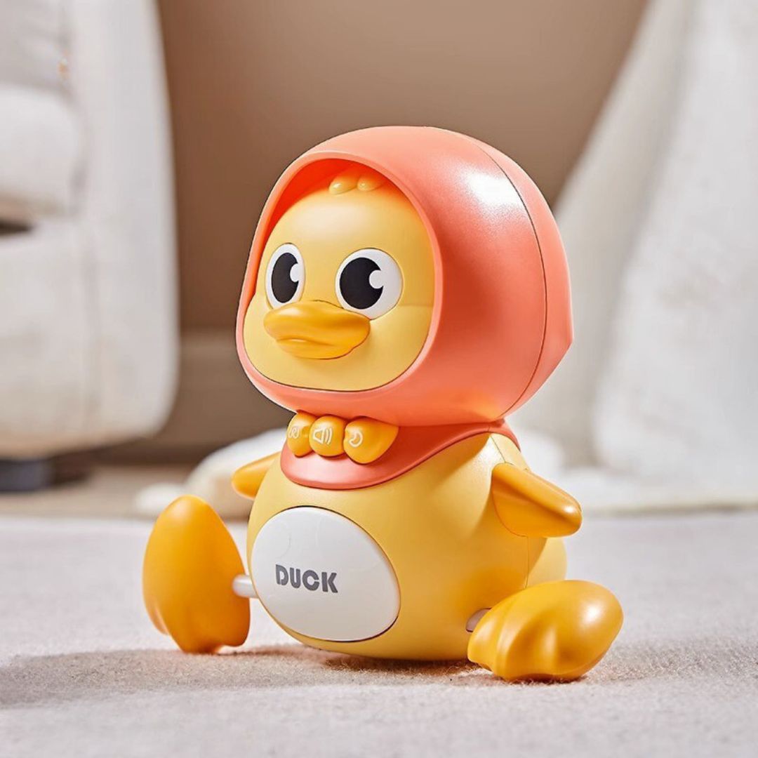 Cute Quacking Duck Family Figure Toy